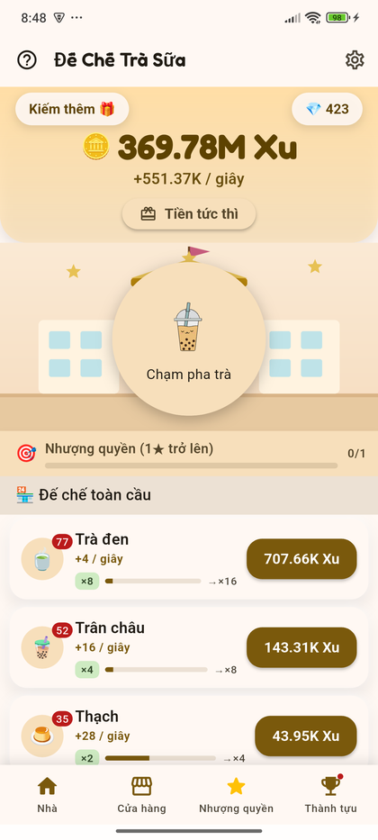 Giai đoạn nâng cấp